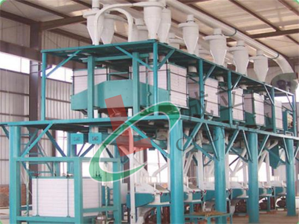 日產(chǎn)20噸面粉加工設(shè)備成套生產(chǎn)線(xiàn)良好的工作狀態(tài)